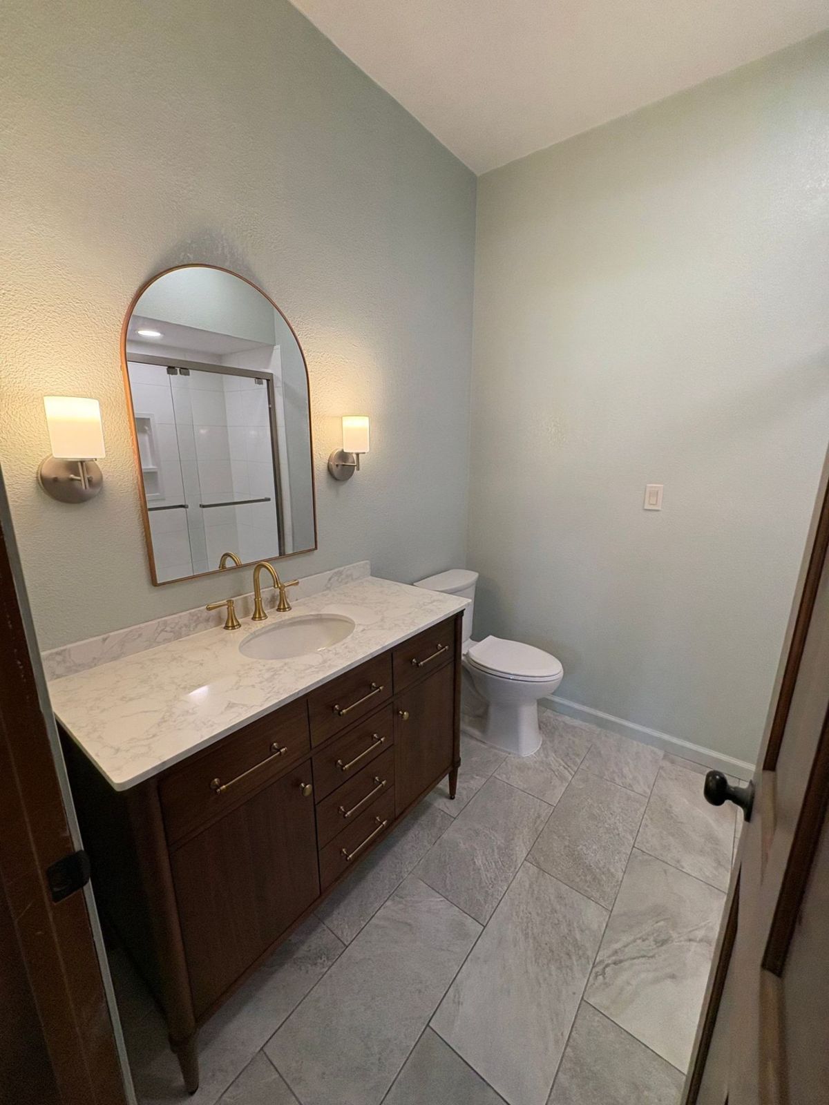 Custom bathroom vanity remodel in Joplin, MO by Anchor Custom Bathrooms